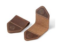 Londo Marque-page fait main en cuir véritable (Ensemble de 2)