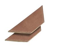 Londo Marque-Page en Cuir Véritable Fait Main (Lot de 2) Signet Durable, Design Élégant