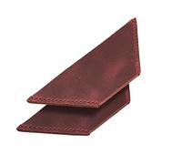 Londo Marque-Page en Cuir Véritable Fait Main (Lot de 2) Signet Durable, Design Élégant