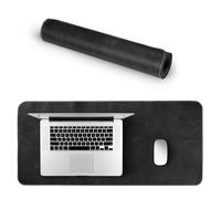 Londo Tapis de Souris en Cuir Véritable - très Grande Taille, Pad de Bureau, Protecteur de Bureau avec Surface Lisse et Soyeuse
