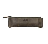 Londo Trousse pour Crayon en Cuir Véritable - avec Fermeture éc