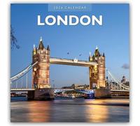 London 2026 Square Wall Calendar