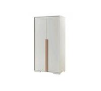 LONDON Armoire 2 Portes Blanc mat
