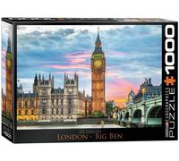 Puzzle Eurographics - Londres - Big Ben, 1000 pièces multicolore G