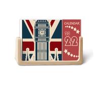 London Big Ben Calendrier de bureau 2022 Motif Union Jack