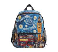 London Big Ben Vincent Sac à dos pour enfant garçon Sac à dos maternelle Sac d'école maternelle Sac de voyage pour fille