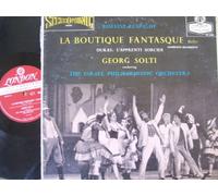 LONDON "BLUEBACK" WB STEREO- LA BOUTIQUE FANTASQUE - L'APPRENTI SORCIER- SOLTI