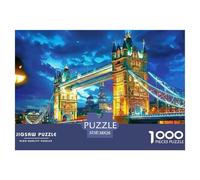 London Bridge Night Structure Durable Activité De Loisir Idéale, Adaptée pour Améliorer Les Capacités De Résolution De Problèmes 38x26cm/1000pcs