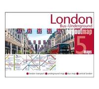 Popout Maps London Bus & Underground Tube