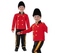 London Busby Garde Déguisement Garçons Soldat Royal Costume Déguisement Âge 4-12