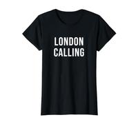 London Calling T-Shirt Graphique avec Valeur