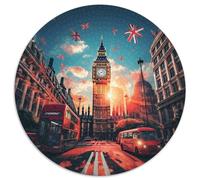 London Cityscape Puzzle 1000 Pièces Educa Jouet en Bois Cadeau Unique Décoration Intérieure Jeu Éducatif Challenge Toy pour Adultes Et Enfants À Partir De 12 Ans 1000pcs (67.5x67.5cm)