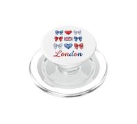 London Coquette Bow pour Filles PopSockets PopGrip pour MagSafe