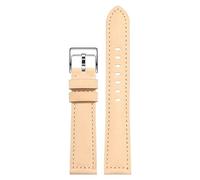 London Craftwork Bracelet en cuir XL de 140 + 90 mm compatible avec Nomos Tudor Hamilton Panerai Omega, 20mm, Cuir, Pas de pierre précieuse