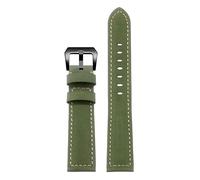 London Craftwork Bracelet en cuir XL de 140 + 90 mm compatible avec Nomos Tudor Hamilton Panerai Omega, 20mm, Cuir, Pas de pierre précieuse