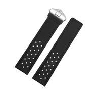 London Craftwork Bracelet en daim de 20 mm compatible avec montre TAG HEUER MONACO CARRERA FORMULA 1