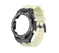 London Craftwork Casioak Boîtier en acier MOD Kit pour amortisseur G-Shock GA2100 GA2110 Argenté, Acier inoxydable