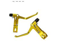 London Craftwork Levier de frein en aluminium élégant pour vélo pliable Brompton Dahon Birdy Doré