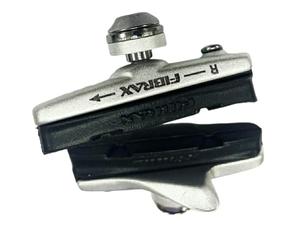 London Craftwork pour Brompton Paire de Plaquettes de Frein Fibrax Road et Supports Silver, Taille Unique