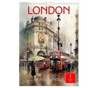 London - ein Regentag (Wandkalender 2026 DIN A4 hoch), CALVENDO Monatskalender: London, auch im Regen eine Metropole, die mit keiner anderen zu vergleichen ist.
