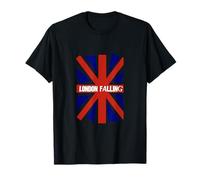 London Falling/Grande-Bretagne en déclin/Patriot Free Speech UK T-Shirt