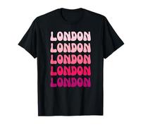 London First Name Minimalist Design T-Shirt