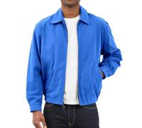 London Fog Auburn Veste de Golf Zippée Sur le Devant (Tailles Standard et Grandes) Veste légère en coton Homme
