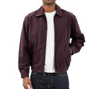 London Fog Auburn Veste de Golf Zippée Sur le Devant (Tailles Standard et Grandes) Veste légère en coton Homme