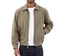 LONDON FOG Men's Auburn Zip-Front Golf Jacket (Regular & Big Sizes), Olive, Large Tall