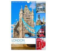 London ist eine Reise wert (Wandkalender 2026 DIN A4 hoch), CALVENDO Monatskalender: fotografisches Kaleidoskop von London