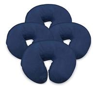 LONDON LINENS Lot de 4 housses en flanelle extra épaisses de qualité supérieure pour table de massage - Comprend 4 pièces (bleu)