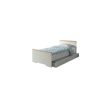 Vipack London Lit Blanc 90x200cm + Lit Gigogne