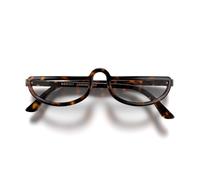 LONDON MOLE® Brainy Lunettes de lecture | Des lecteurs en demi-lune sympas | Unisex féminin masculin | Charnières à ressort