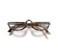 LONDON MOLE® Brainy Lunettes de lecture | Des lecteurs en demi-lune sympas | Unisex féminin masculin | Charnières à ressort