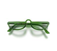 LONDON MOLE® Brainy Lunettes de lecture | Des lecteurs en demi-lune sympas | Unisex féminin masculin | Charnières à ressort