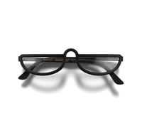 LONDON MOLE® Brainy Lunettes de lecture | Des lecteurs en demi-lune sympas | Unisex féminin masculin | Charnières à ressort