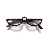 LONDON MOLE® Brainy Lunettes de lecture | Des lecteurs en demi-lune sympas | Unisex féminin masculin | Charnières à ressort