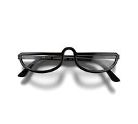 LONDON MOLE® Brainy Lunettes de lecture | Des lecteurs en demi-lune sympas | Unisex féminin masculin | Charnières à ressort