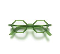 LONDON MOLE® Malibu Lunettes de lecture | Lecteurs hexagonaux/octogonaux cool | Unisex féminin masculin | Charnières à ressort