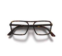 LONDON MOLE® Spy lunettes de lecture | Lecteurs de style pilote de forme carrée cool | Homme femme unisexe | Charnières à ressort