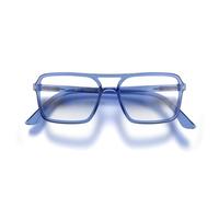 LONDON MOLE® Spy lunettes de lecture | Lecteurs de style pilote de forme carrée cool | Homme femme unisexe | Charnières à ressort