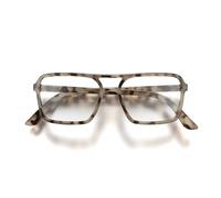 LONDON MOLE® Spy lunettes de lecture | Lecteurs de style pilote de forme carrée cool | Homme femme unisexe | Charnières à ressort