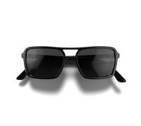 LONDON MOLE® Spy lunettes de soleil | Lunettes de style pilote de forme carrée cool | Homme femme unisexe | Charnières à ressort