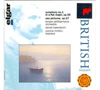 London Philharmonic Orchestra / Edward Elgar / Daniel Barenboim / Yvonne Minton - ELGAR - SYMPHONY NO 1; SEA PICTURES