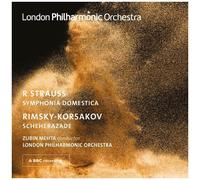 London Philharmonic Orchestra / Mehta,Zubin - Strauss: Symphonia Domestica; Rimsky-Korsakov: Scheherazade [Compact Discs]