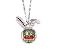 London Postage Revenue UK Collier avec pendentif lapin