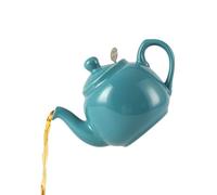 London Pottery Farmhouse Théière avec infuseur, en céramique, turquoise, 2 tasses (600 ml)