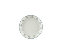 London Pottery Service de table 7 pièces en porcelaine pour 1 personne, assiettes et bols en porcelaine - Théière pour thé de l'après-midi - Service de table classique pour le dîner (chat, assiette)