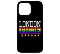 London Pride England Drapeau Arc-en-Ciel Gay Lesbienne Queer LGBT Coque pour iPhone 13 Pro Max