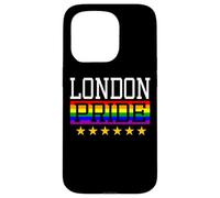 London Pride England Drapeau Arc-en-Ciel Gay Lesbienne Queer LGBT Coque pour iPhone 15 Pro